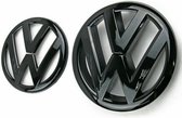 Geef je Volkswagen Golf MK5 een nieuwe look met deze Hoogglans Zwarte logo's Set van 2 Zelfklevend hoge kwaliteit ABS passend voor Volkswagen