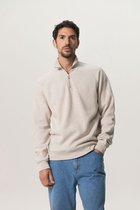 Sissy-Boy - Beige sweater met rits