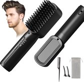 Brosse à cheveux électrique - Brosse à cheveux électrique - Brosse lissante électrique - Brosse chauffante - Brosse lissante - Peigne lisseur