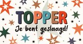 Kaart - Geslaagd - SGP20-D - Topper je bent geslaagd