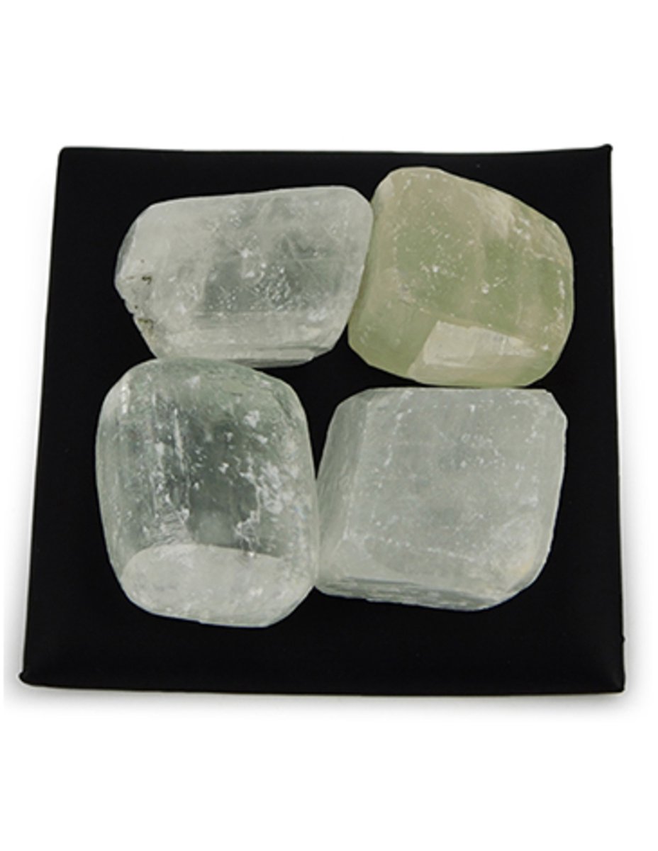 Ruben Robijn Calciet wit trommelstenen - Icecubes 250 gr. (mt3)