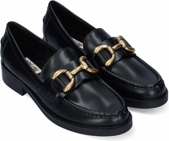 Bibi Lou - Schoenen Zwart Turin loafers zwart