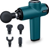 Bol.com Beurer MG 99 Massage Gun Compact - Massageapparaat - Triggerpoints - 5 Intensiteitsniveaus - 4 Opzetstukken - 4 tot 5 Uu... aanbieding