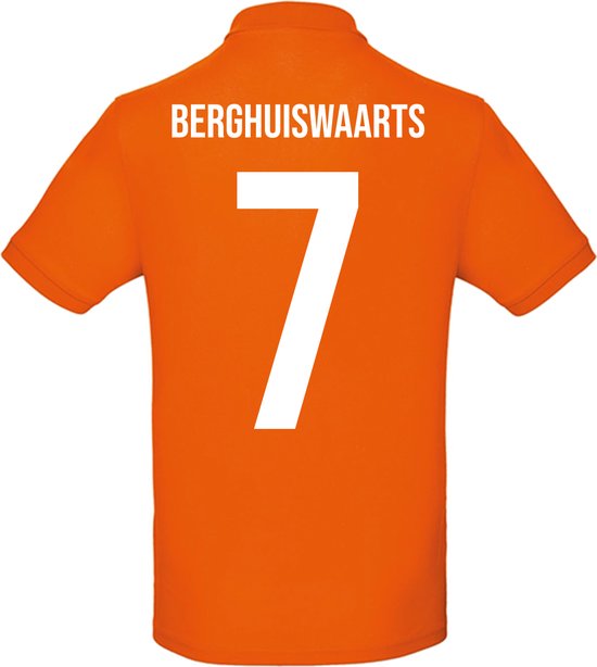 Oranje polo - Berghuiswaarts - Koningsdag - EK - WK - Voetbal - Sport - Unisex - Maat XXL
