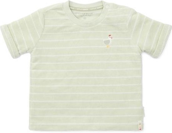 Little dutch badstof farm shirt stripe maat 74