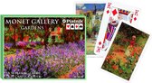Monet Gardens Speelkaarten Double Deck