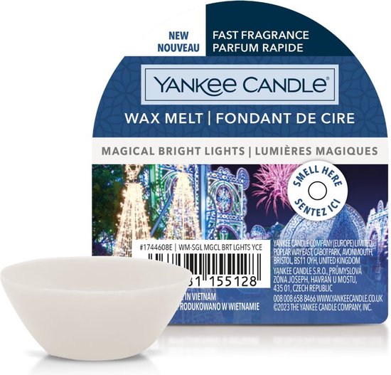 Yankee Candle Wax Melt Magical Bright Lights 4 stuks