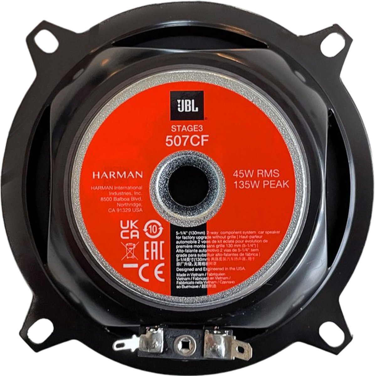JBL Stage3 507CF - Autospeakers - 13 cm (5,25”) - 2-weg Composet - 135 Watt - Luidspreker set – foto 5
