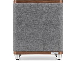 Ruark Audio RS1 subwoofer met ingebouwde versterker - walnoot