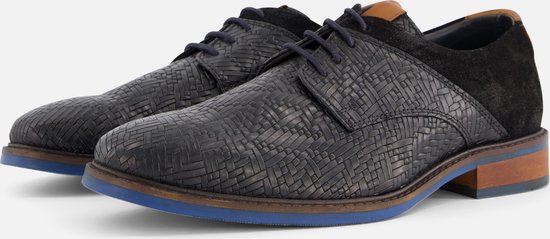 Vertice Veterschoenen zwart Leer Maat 41 bol