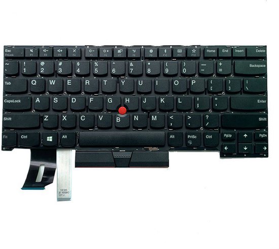 Clavier d'ordinateur portable adapté aux séries Lenovo Thinkpad T490S-P1 / T495S-P1 G1-G2 - P/N : PK131BR1A03