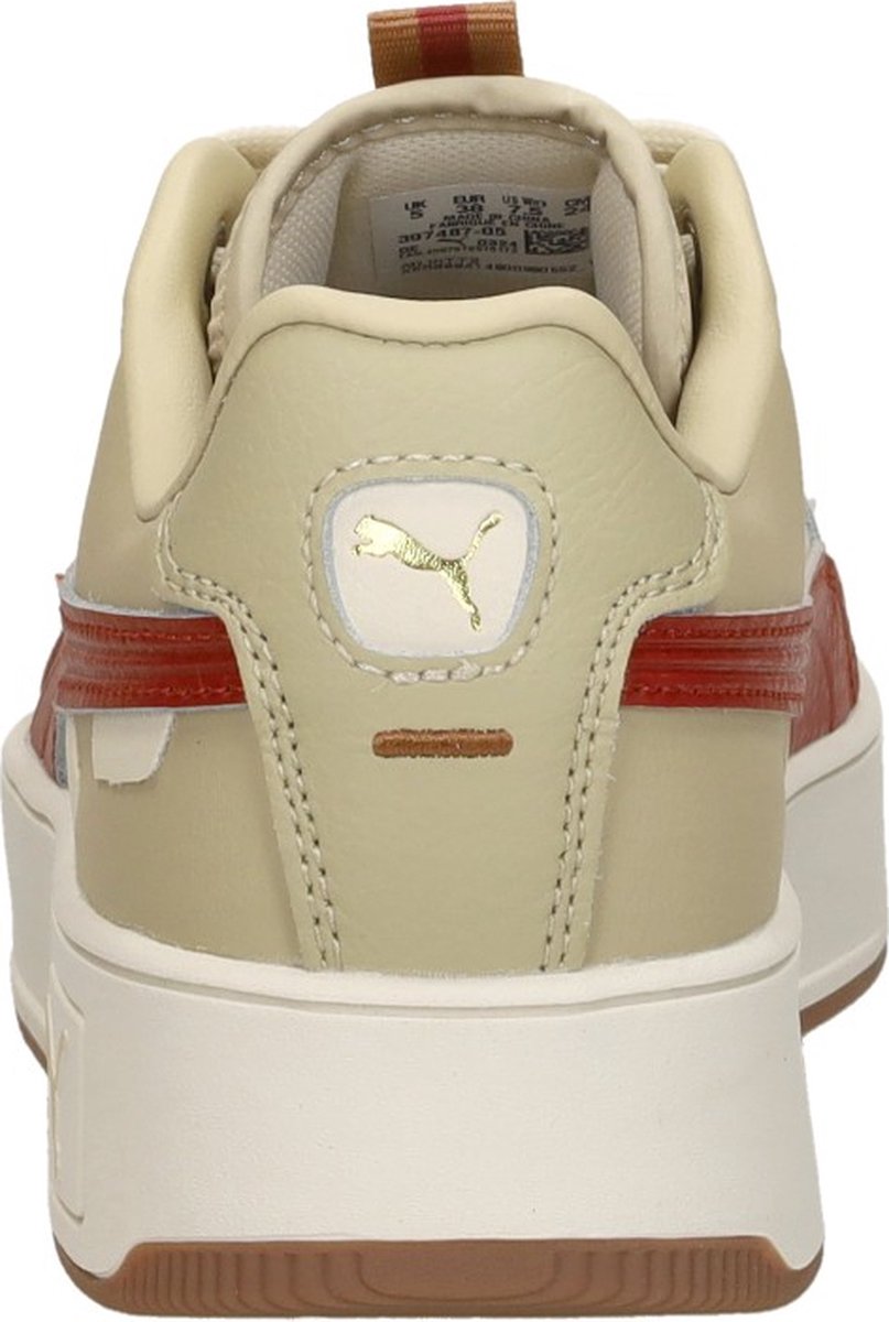 Puma Carina Street Lux Sneakers Laag Beige