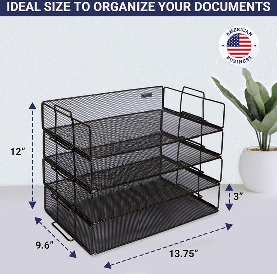 SUPEASY Büro-Organizer - 9-fach Ablage Für Deinen Schreibtisch
