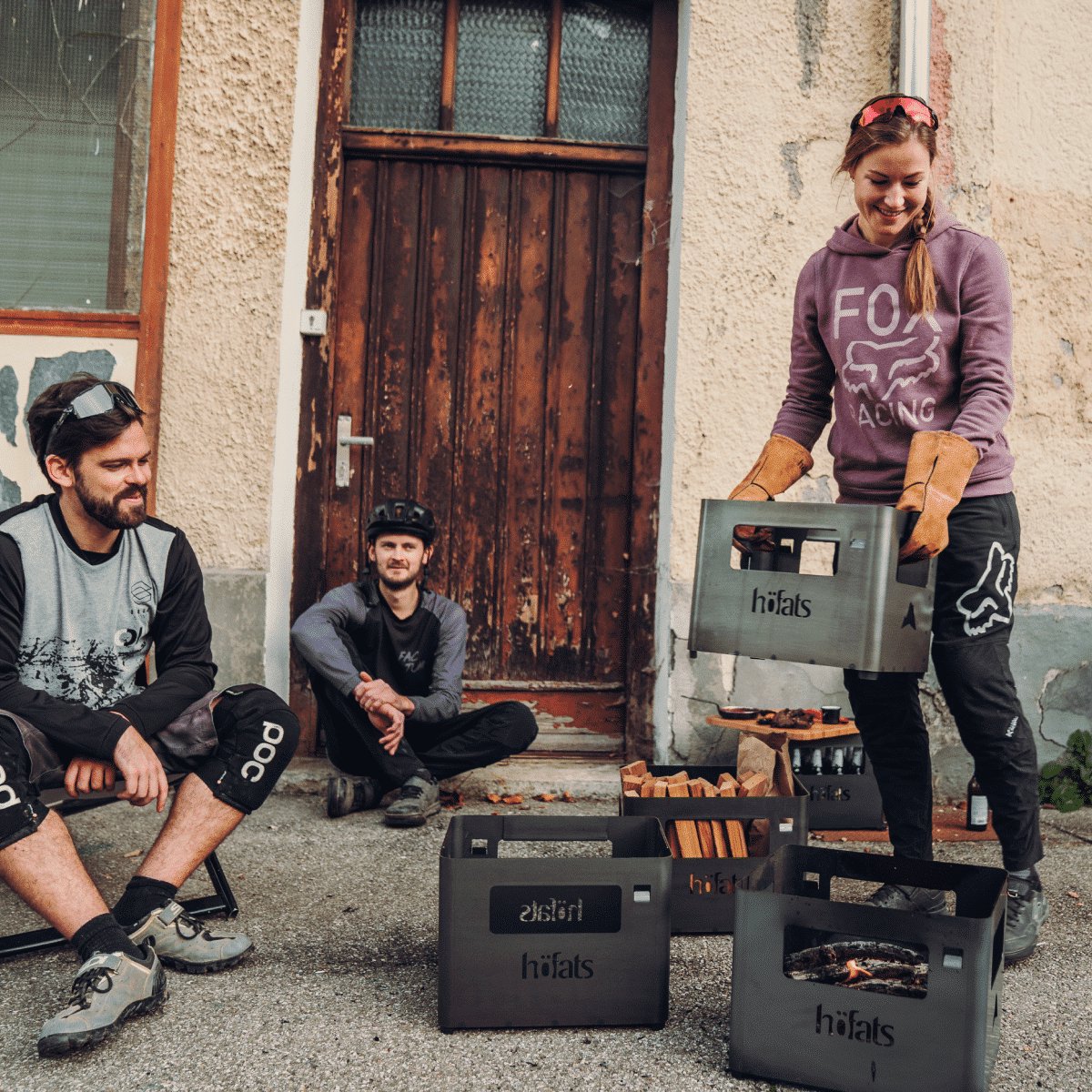 Höfats Beer Box Fire Basket