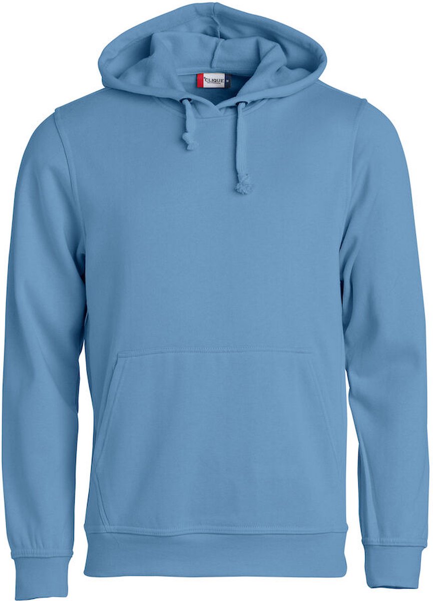 Clique Basic hoody Lichtblauw maat S