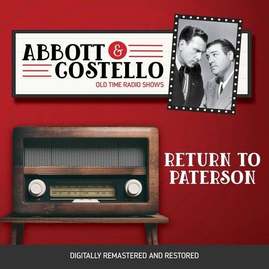 Abbott and Costello: Return to Paterson - cover