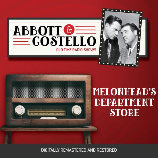 Abbott and Costello: Melonhead's Department Store - cover