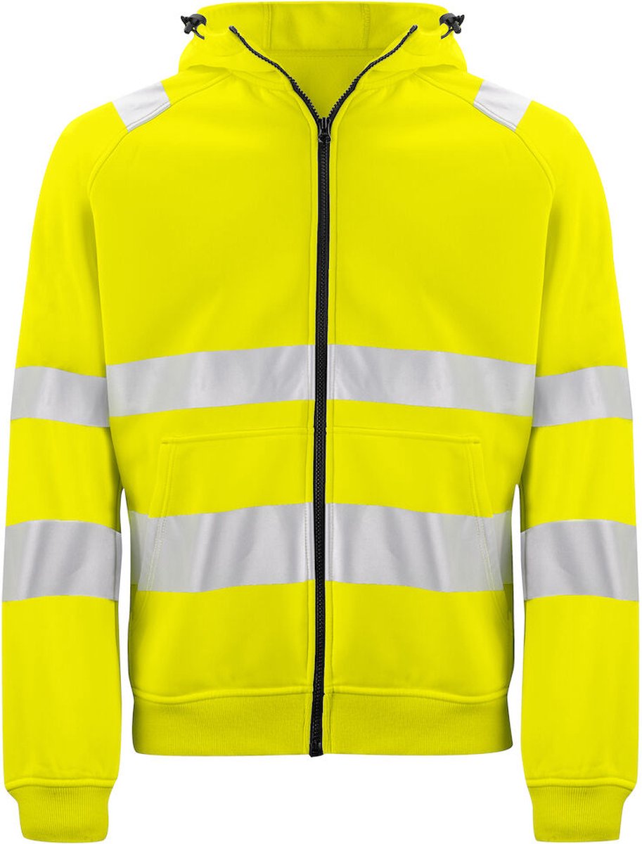ProJob 6132 SIGNALISATIE HOODIE EN ISO 20471 KLASSE 3/2 646132 Zwart