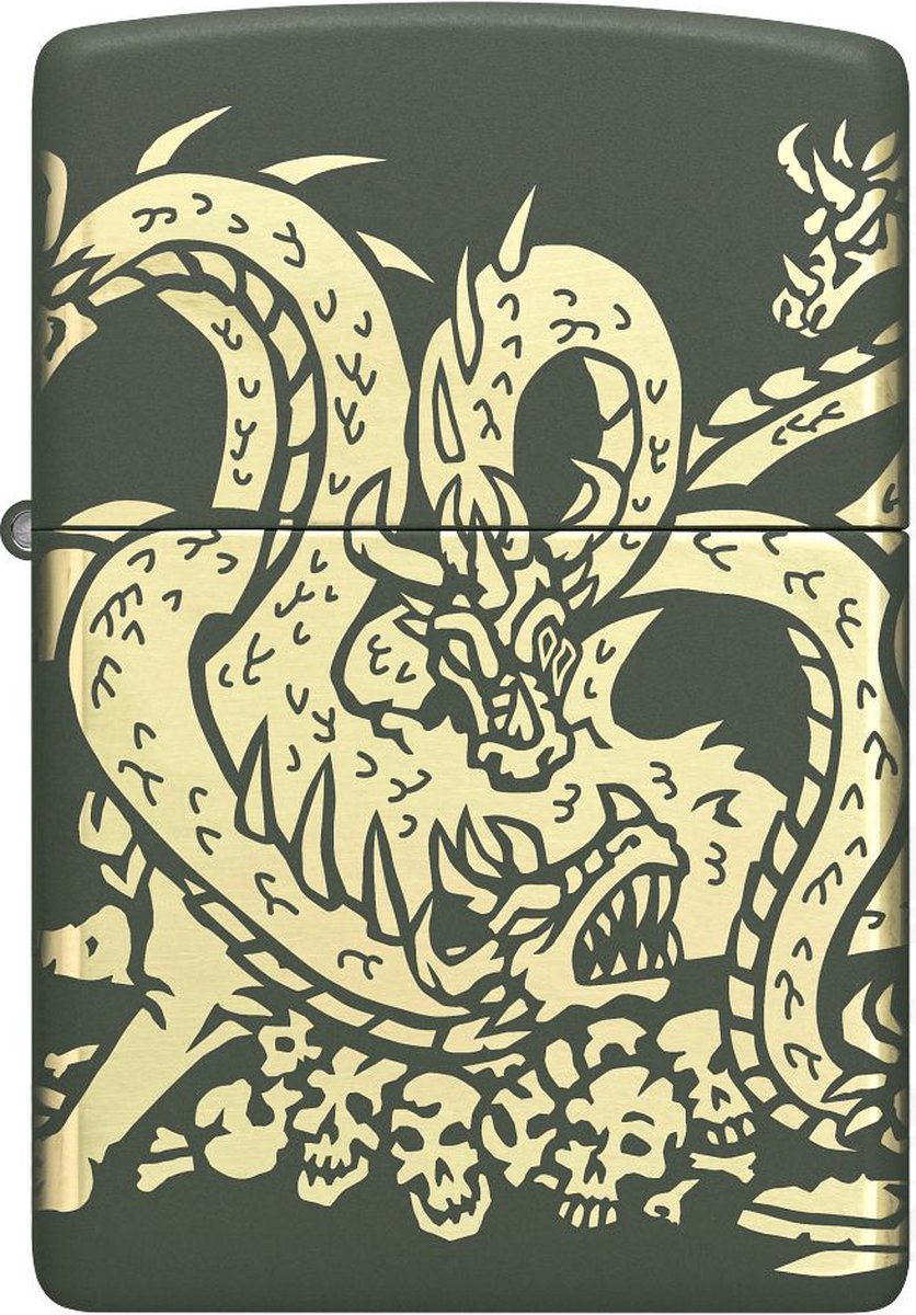 Zippo aansteker Dragon Design