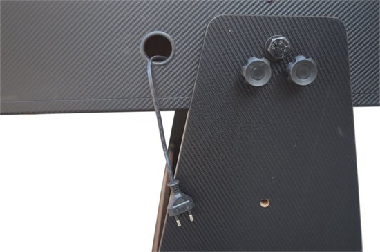 TopTable Twist 2-1 Max Mobile, Grey-Black 6,5ft - Airhockey & Pooltafel Combi 2 in 1 Gemakkelijk Opklapbaar & Verrijdbaar van TopTable — afbeelding 5