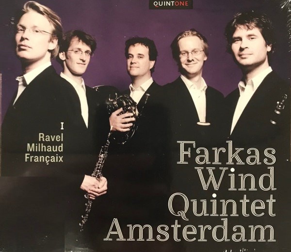 Farkas Wind Quintet Amsterdam - Ravel, Milhaud, Francaix (CD)