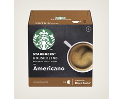 Koffiecapsules compatibel met NESCAFÉ® Dolce Gusto® Starbucks House Blend Americano, 12 pcs.