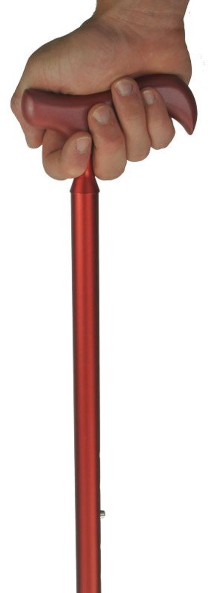 Moderne Wandelstok SwingEasy - Rood