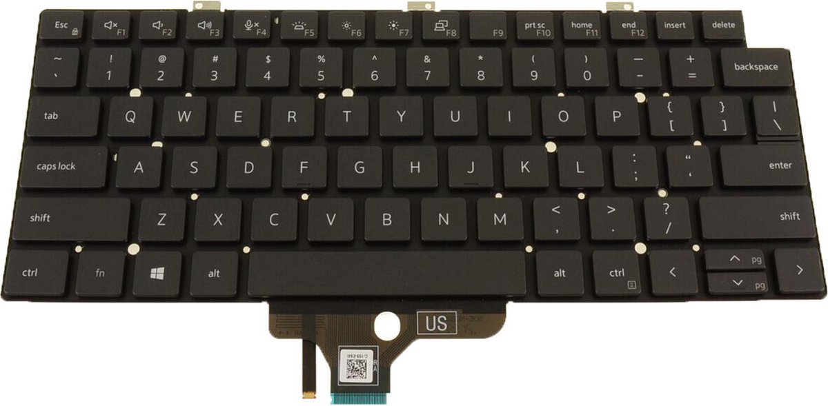 Notebook keyboard for Dell Latitude 13 5320 5330 7320 with backlit