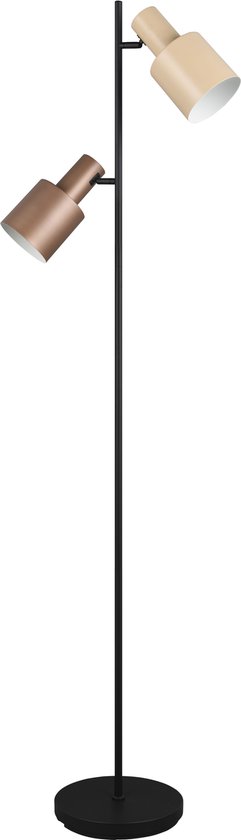 Trio Leuchten vloerlamp Taco - 1 lichts - 13 x 103 cm - zwart – vtwonen