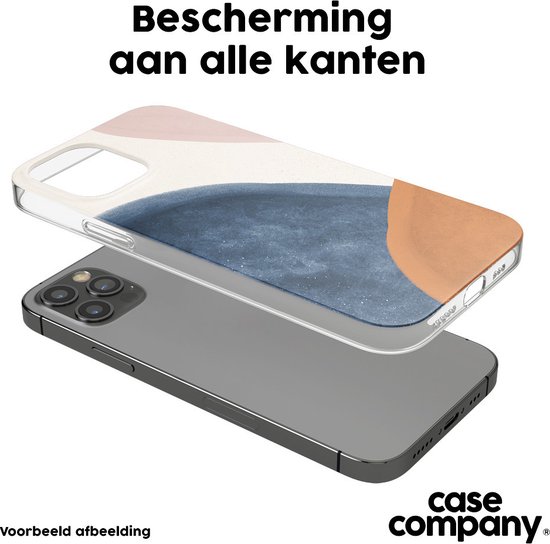 Case Company® - Hoesje geschikt voor Xiaomi Redmi Note 13 Pro plus hoesje - Geo #1 - Soft Cover Telefoonhoesje - Bescherming aan alle Kanten en Schermrand