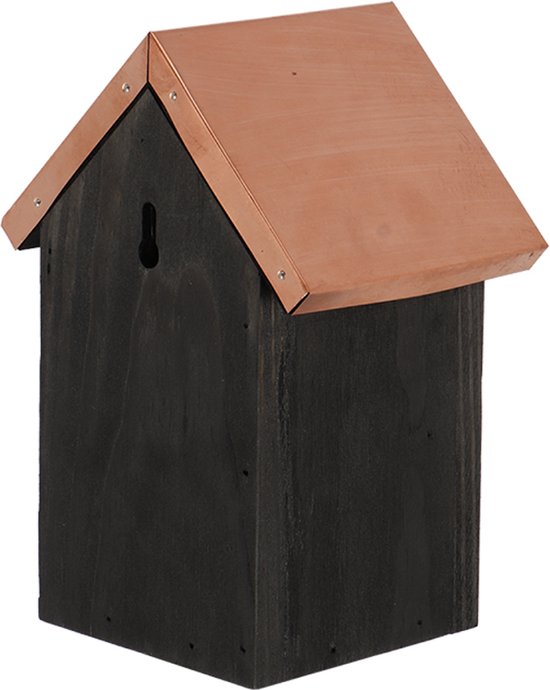 Vogelhuis Winterkoning - Nestkast Zwart koper van Merkloos	 — afbeelding 3