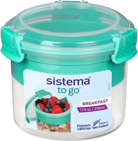 Sistema Lunchbox Stack To Go 1.8L – Teal