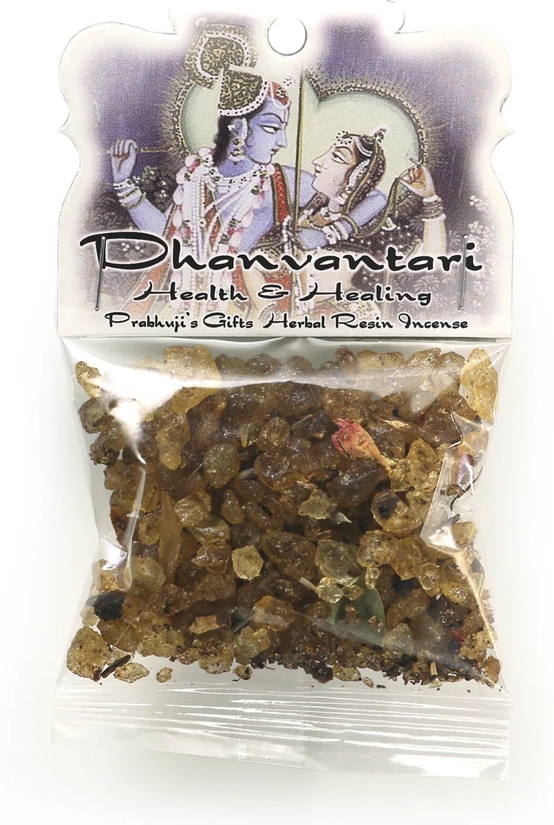 Wierookhars 'Intension', Dhanvantari: Health & Healing, Prabhuji's Gifts, 34 gram