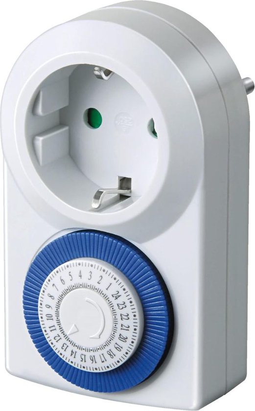 Point Contact Timer Duurzaam Timer-Stopcontact - Mechanisch Stopcontact - Dag-Timer - met ...