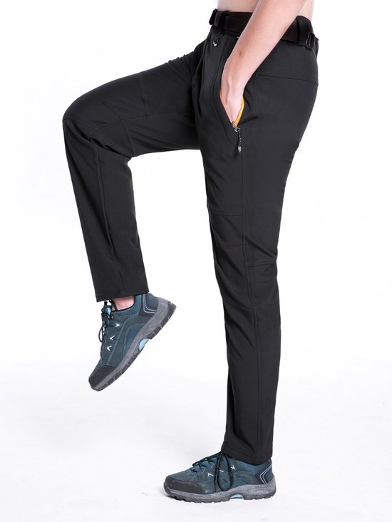 Nivard Pantalon de ski - Combinaison de ski - Pantalon de snowboard - Pantalon d'hiver - Pantalon de neige - Homme - Femme - Unisexe - Sports d'hiver - Zwart XL