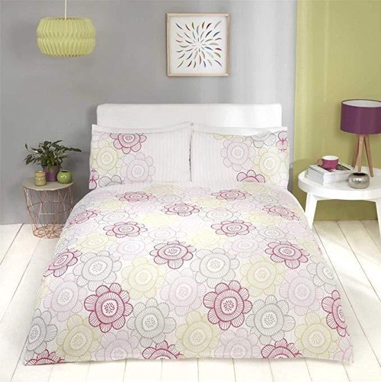 Zonnebloem dekbed 2 persoons Zonnebloemen dekbedovertrek 200 x 200 cm