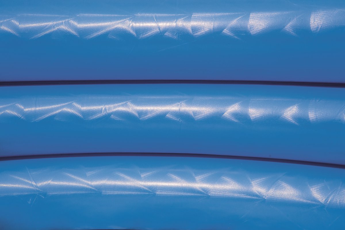 Bestway opblaasbaar kinder zwembad 122 cm doorsnede - 3 rings in de kleur rood of blauw – foto 7