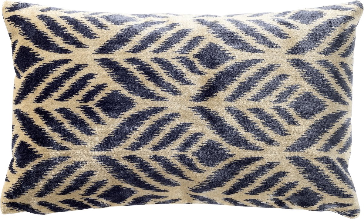Hoii ALEXA | sierkussen 30x50 cm | Insignia Blue | blauw | Hoii | met duurzame kussenvulling Marineblauw