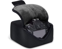 BOTC Cameratas - Geschikt voor DSLR Camera - Camera Fototas - Spiegelreflexcamera - Zwart