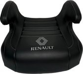 Zitverhoger leer, zwart, Renault - stoelverhoger