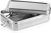 Stainless steel lunch box | stylish and practical companion for fresh snacks on the go | robust easy to clean and temperature-resistant