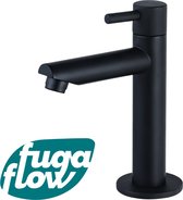 FugaFlow Sobrado fonteinkraan - wastafelkraan 14.4 cm - Mat zwart