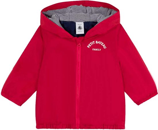 Petit Bateau Coupe-vent Jassen Jongens - Zomerjas - Rood