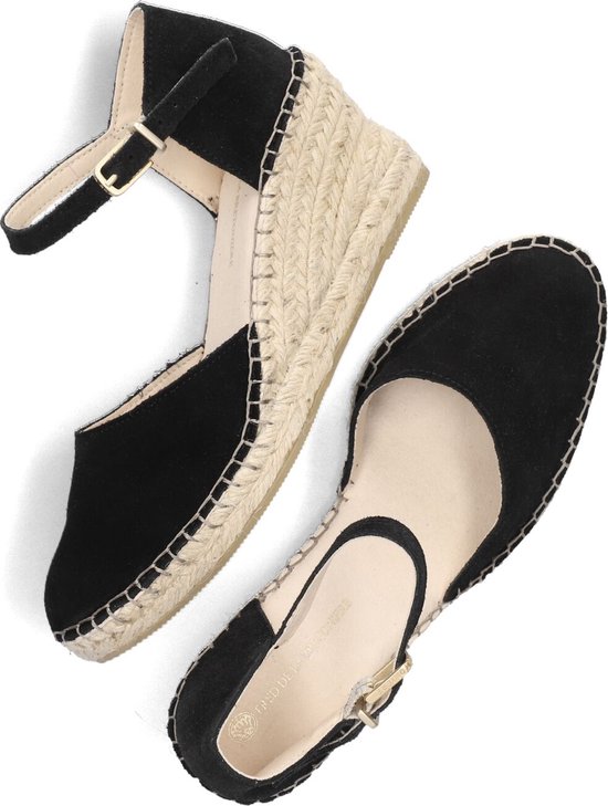 Fred De La Bretoniere 153010267 Espadrilles - Zomer Schoenen - Dames - Zwart - Maat 39