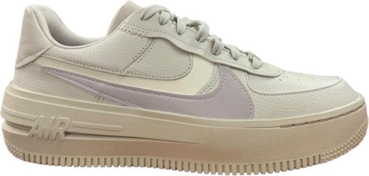 Nike Air Force 1 PLT.AF.ORM Wit/Paars