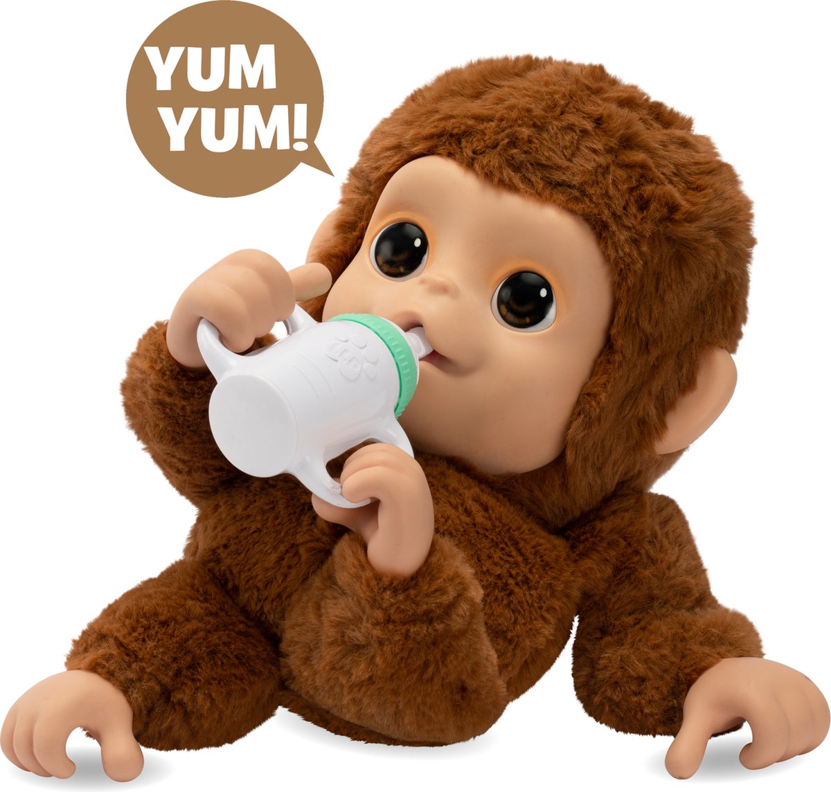 Little Live Pets - My Baby Monkey Mango - Interactieve knuffelaap — afbeelding 3