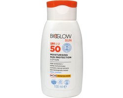 BioGlow Zonnelotion SPF50 100 ml Hoge bescherming Zonnecrème