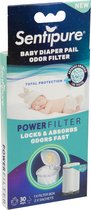 Sentipure Powerfilter - Universele filter voor luieremmers - Ubbi - Angelcare - Tommee Tippee - Diaper Champ - Korbel - We-Too - Bébé-Jou