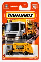 MATCHBOX GRABAGE KING 61-100 YELLOW GREY (1:64)