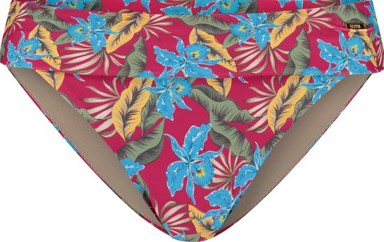 Sapph - Bikinibroek voor vrouwen - Fold over - Sandy - Tropical Flower Print - 36